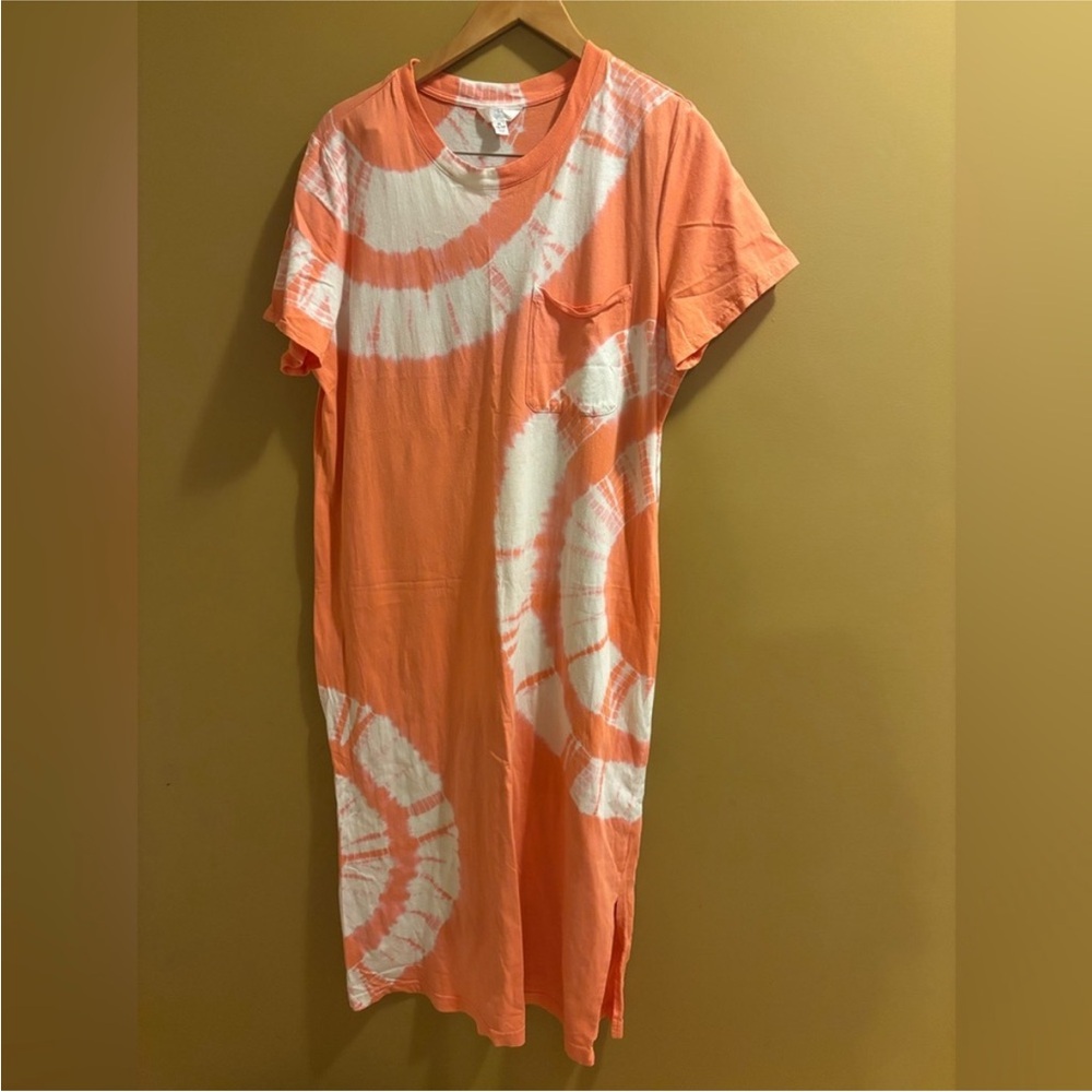 ❤️❤️Orange Tie-Dye Women's Dress
